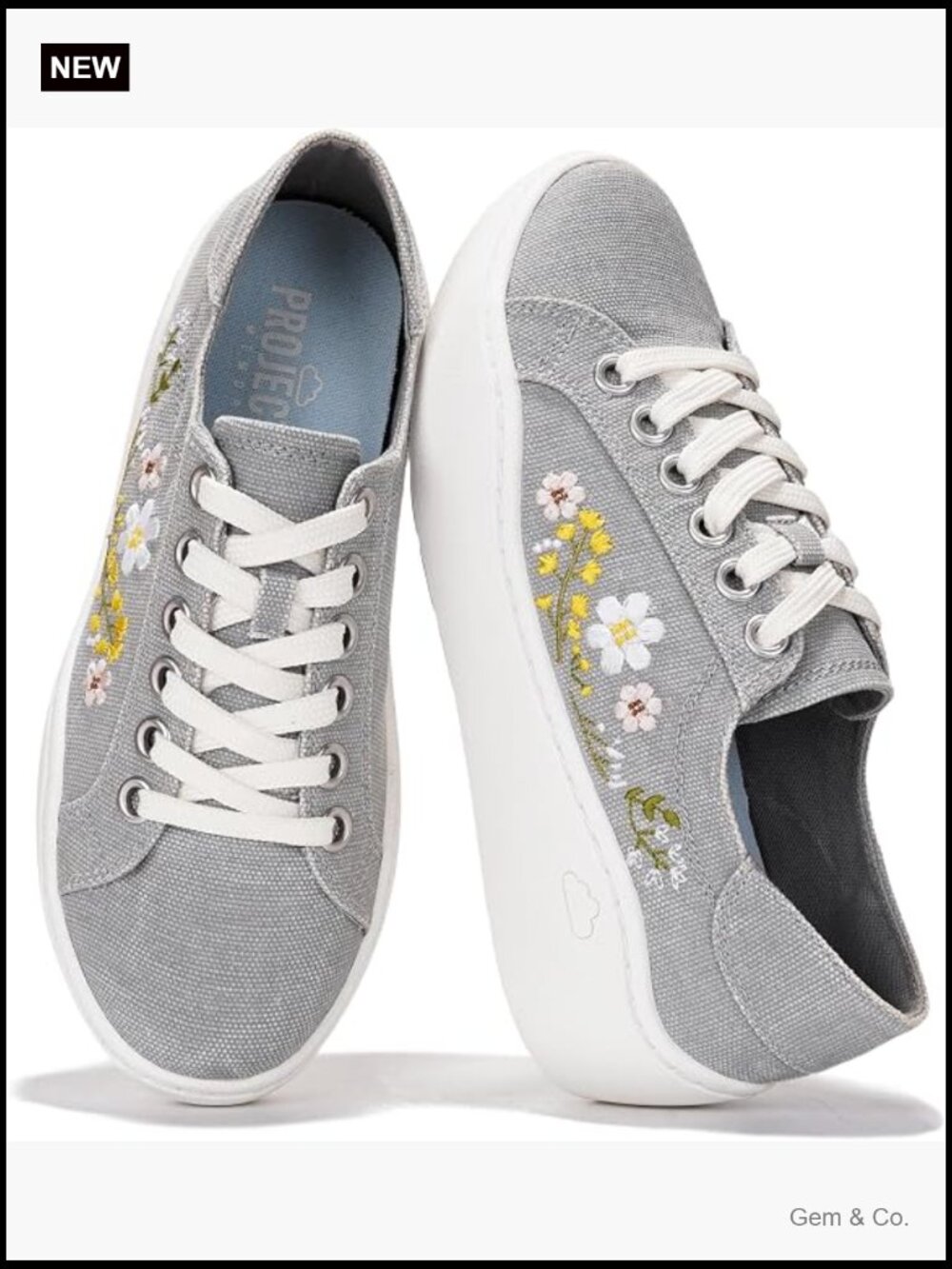 Women's Fashion Sneakers Platform Shoes Memory Foam Non-Slip Lace Up